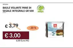 Prezzemolo e Vitale Baule volante pane di segale integrale offerta