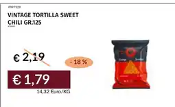 Prezzemolo e Vitale Vintage tortilla sweet chili offerta