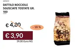 Prezzemolo e Vitale Dattilo nocciole sgusciate tostate offerta