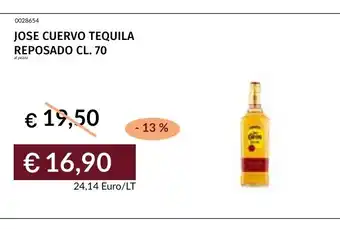 Prezzemolo e Vitale Jose Cuervo Tequila Reposado offerta
