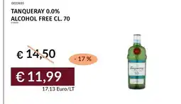 Prezzemolo e Vitale Tanqueray 0.0% offerta