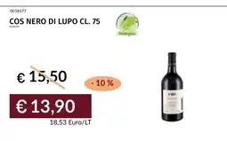 Prezzemolo e Vitale Cos Nero di Lupo offerta