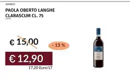 Prezzemolo e Vitale Paola Oberto Langhe Clarascum offerta