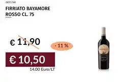 Prezzemolo e Vitale Firriato Bayamore Rosso offerta