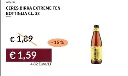 Prezzemolo e Vitale Ceres Birra Extreme Ten offerta