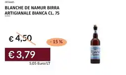 Prezzemolo e Vitale Blanche de Namur birra artigianale bianca offerta