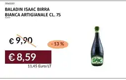 Prezzemolo e Vitale Baladin Isaac birra bianca artigianale offerta