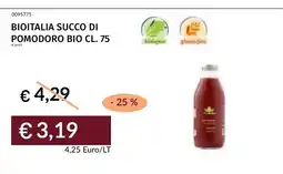 Prezzemolo e Vitale Bioitalia succo di pomodoro bio offerta