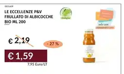 Prezzemolo e Vitale Frullato di albicocche bio offerta
