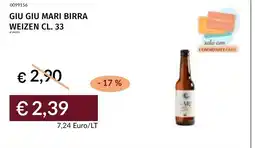 Prezzemolo e Vitale Giu Giu Mari Birra Weizen offerta