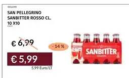 Prezzemolo e Vitale San Pellegrino Sanbitter Rosso offerta