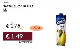 Prezzemolo e Vitale Santal succo di pera offerta