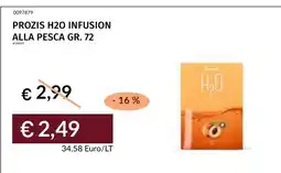 Prezzemolo e Vitale Prozis H2O Infusione alla pesca offerta