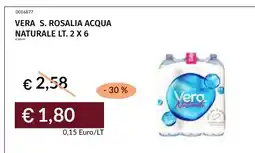 Prezzemolo e Vitale Vera S. Rosalia Acqua Naturale offerta