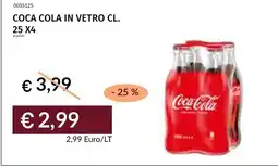 Prezzemolo e Vitale Coca Cola in vetro offerta