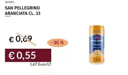 Prezzemolo e Vitale San Pellegrino aranciata offerta