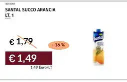 Prezzemolo e Vitale Santal succo arancia offerta