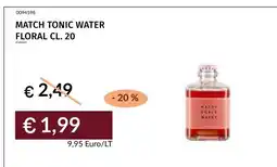 Prezzemolo e Vitale Match tonic water floral offerta