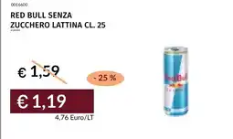 Prezzemolo e Vitale Red Bull senza zucchero offerta