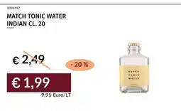 Prezzemolo e Vitale Match tonic water offerta