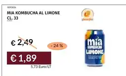 Prezzemolo e Vitale Mia kombucha al limone offerta