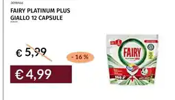 Prezzemolo e Vitale Fairy Platinum Plus Giallo offerta