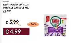 Prezzemolo e Vitale Fairy Platinum Plus Miracle Capsule ML offerta
