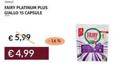 Prezzemolo e Vitale Fairy Platinum Plus Giallo offerta