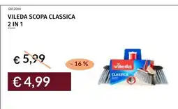 Prezzemolo e Vitale Vileda scopa classica 2 in 1 offerta