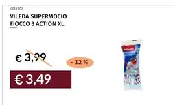 Prezzemolo e Vitale Vileda supermocio fiocco 3 action xl offerta