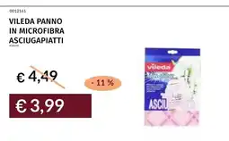 Prezzemolo e Vitale Vileda panno in microfibra asciugapiatti offerta