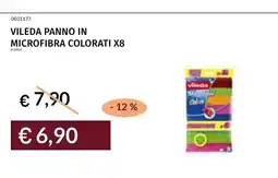 Prezzemolo e Vitale Vileda panno in microfibra colorati offerta