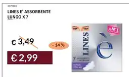Prezzemolo e Vitale Lines e' assorbente lungo offerta
