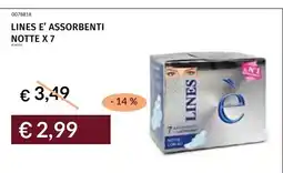 Prezzemolo e Vitale Lines e' assorbenti notte offerta