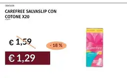 Prezzemolo e Vitale Carefree salvasilip con cotone offerta