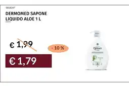 Prezzemolo e Vitale Dermomed sapone liquido aloe offerta