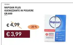 Prezzemolo e Vitale Napisan Plus igienizzante in polvere offerta
