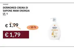 Prezzemolo e Vitale Dermomed crema di sapone mani energia offerta