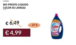 Prezzemolo e Vitale Bio Presto liquido color 50 lavaggi offerta