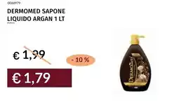 Prezzemolo e Vitale Dermomed sapone liquido argan offerta
