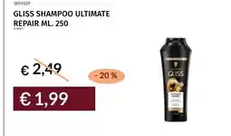 Prezzemolo e Vitale Gliss shampoo ultimate repair offerta