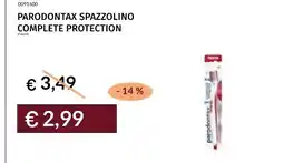 Prezzemolo e Vitale Parodontax spazzolino complete protection offerta