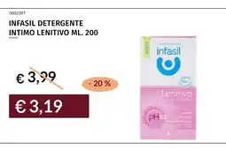 Prezzemolo e Vitale Infasil detergente intimo lenitivo offerta