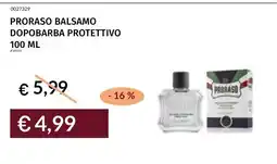 Prezzemolo e Vitale Proraso balsamo dopobarba protettivo offerta
