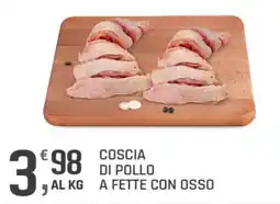 Supermercati Dok Coscia di pollo a fette con osso offerta