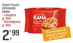 Supermercati Dok Lasagne alla Bolognese Rana offerta