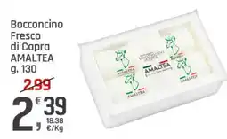 Supermercati Dok Bocconcino Fresco di Capra AMALTEA offerta