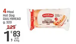 Supermercati Dok Maxi Hot Dog Dailybread offerta