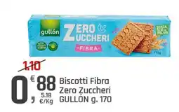 Supermercati Dok Biscotti Fibra Zero Zuccheri GULLÓN offerta