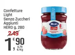 Supermercati Dok Confettura Light Hero offerta